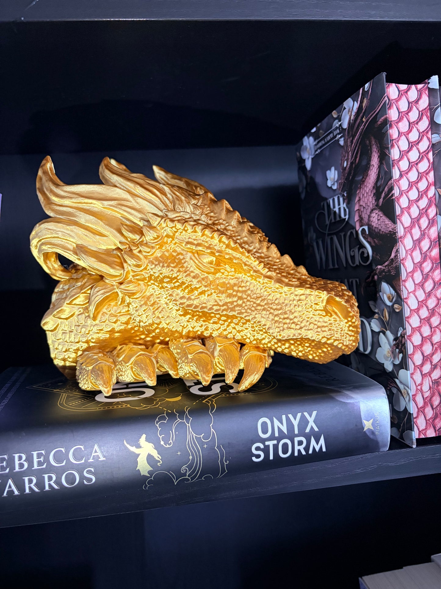 Golden dragon booknook