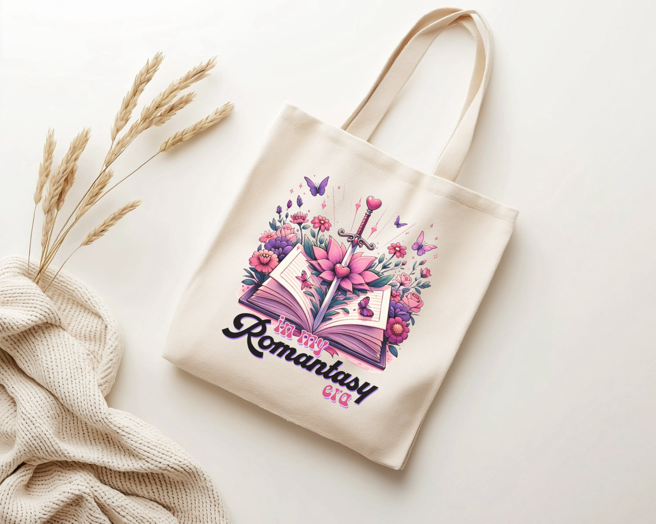 In My Romantasy Era Tote Bag