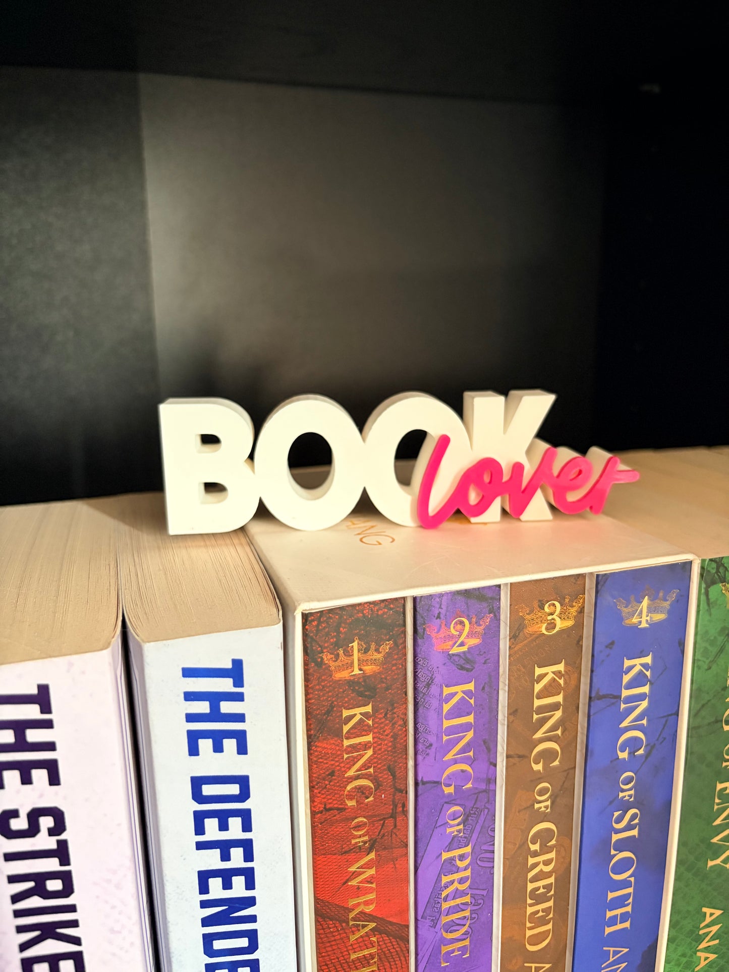 Booklover sign