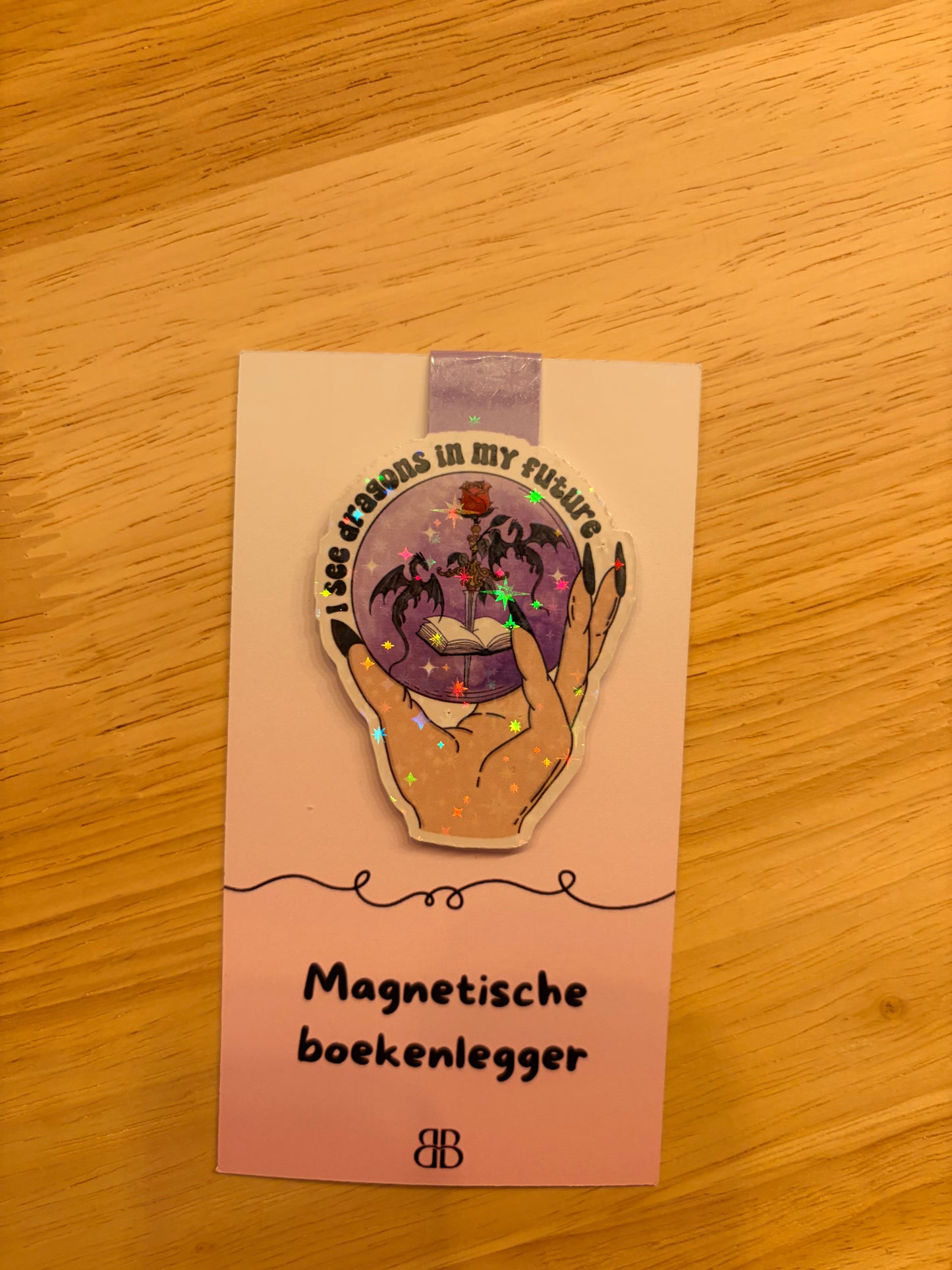 I see dragons - magnetische boekenlegger