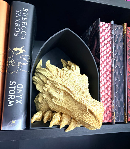 Golden dragon booknook