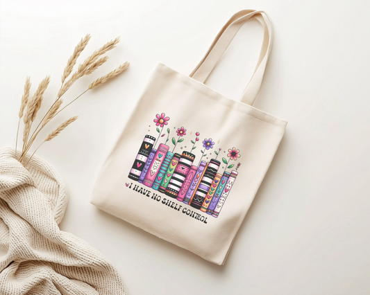 Tote bag “I have no shelf control”