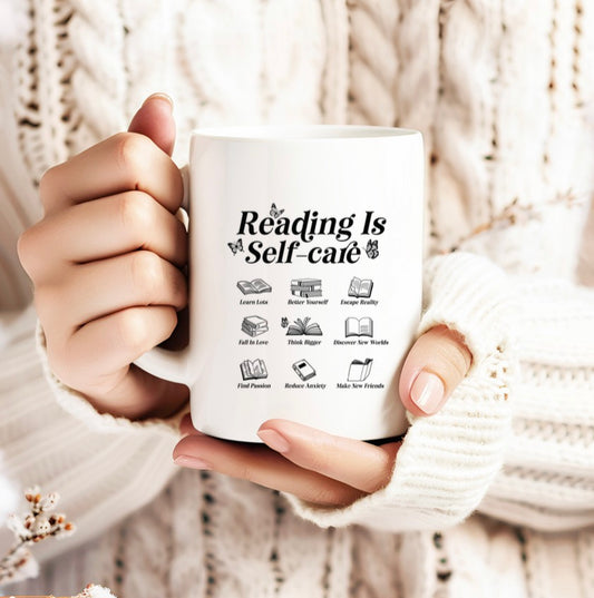 Reading is selfcare mok