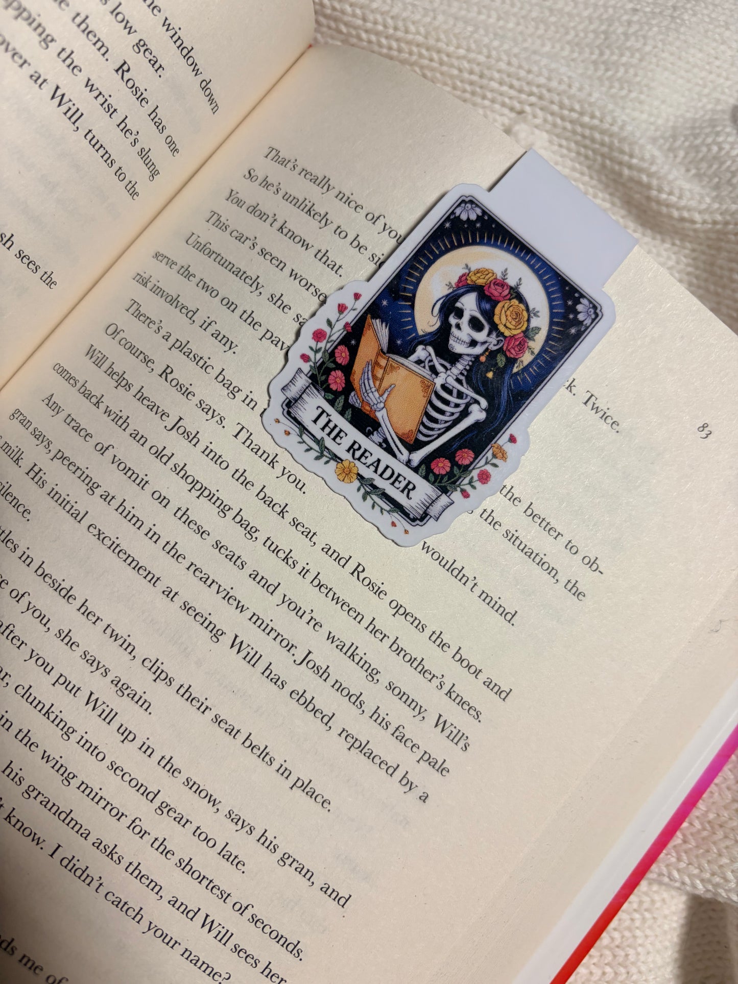 Magnetische boekenlegger The Reader