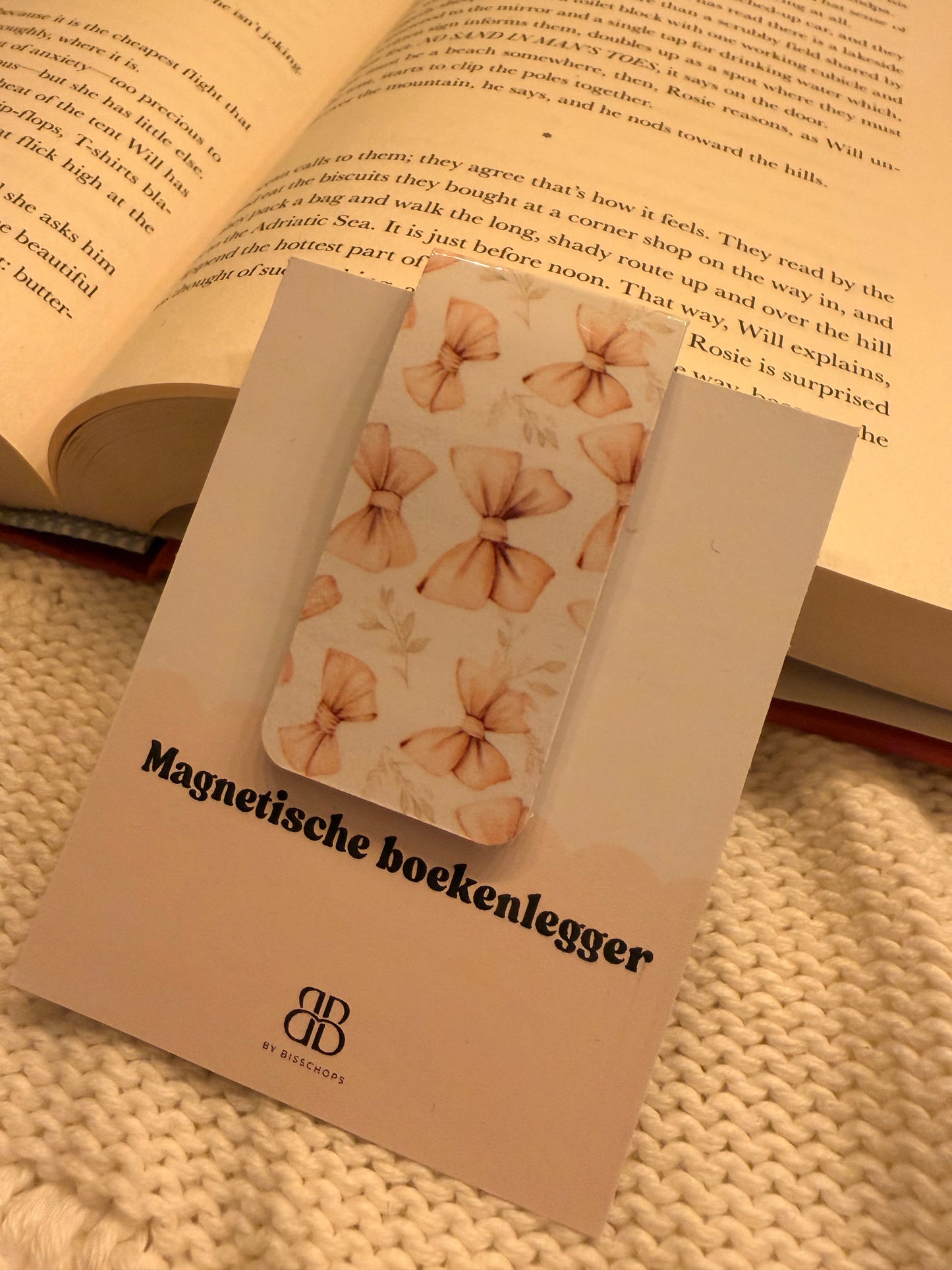 Magnetische boekenlegger cutie bow