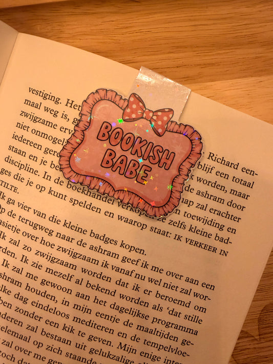 Bookish babe holografisch