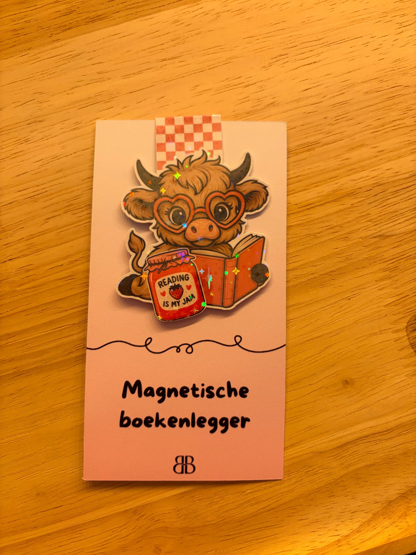 Reading is my jam - magnetische boekenlegger