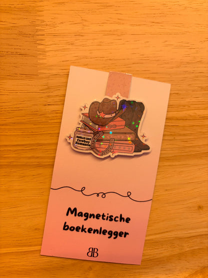 Smells like cowboy romance - magnetische boekenlegger