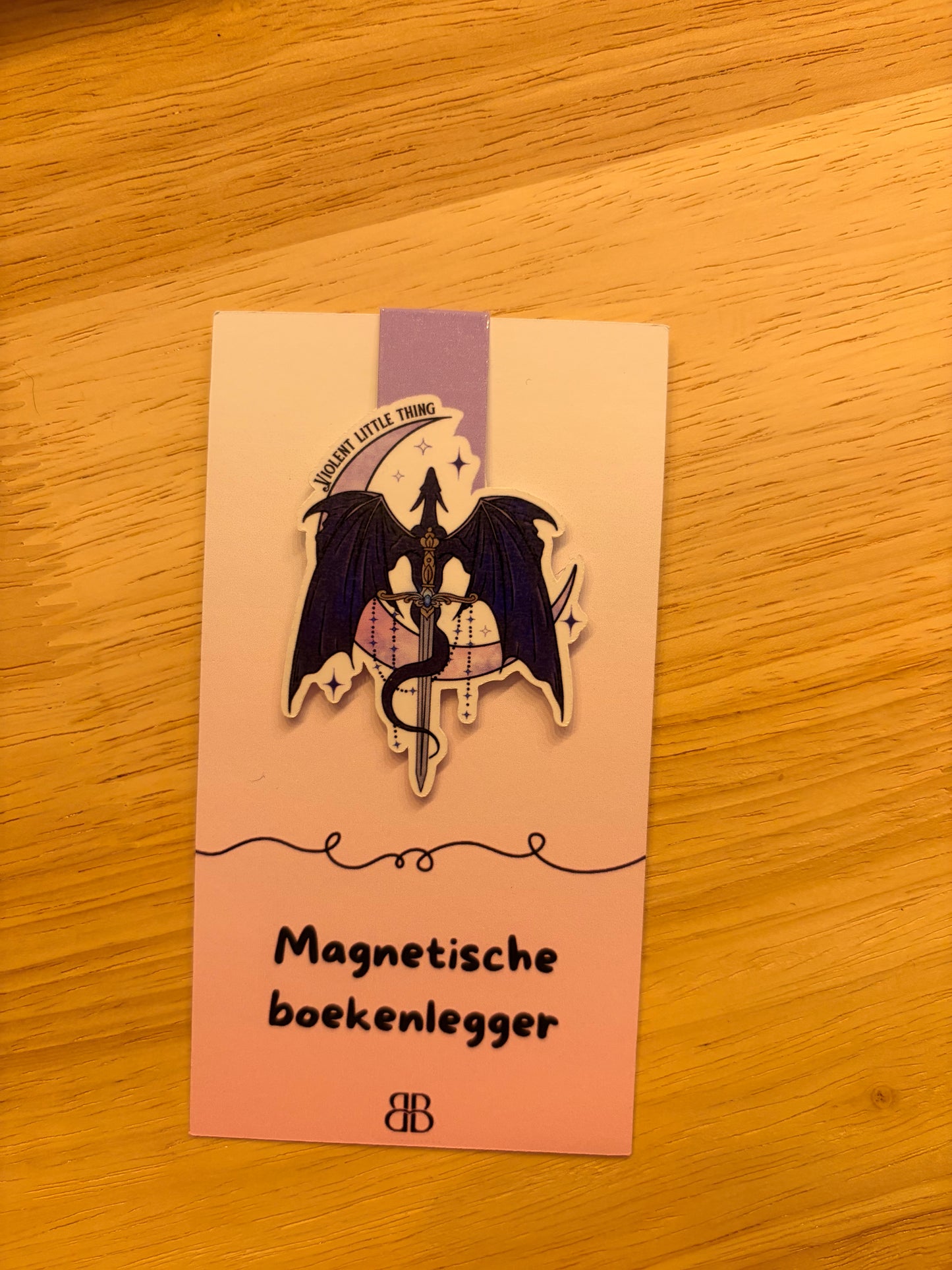Violent little thing - magnetische boekenlegger