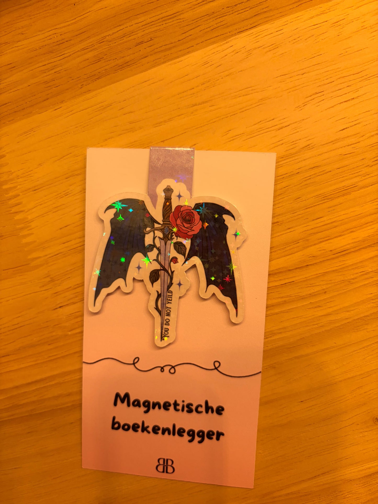 You do not yield - magnetische boekenlegger