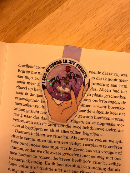 I see dragons - magnetische boekenlegger