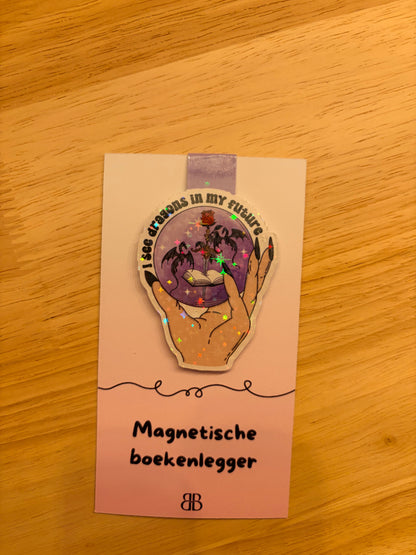 I see dragons - magnetische boekenlegger