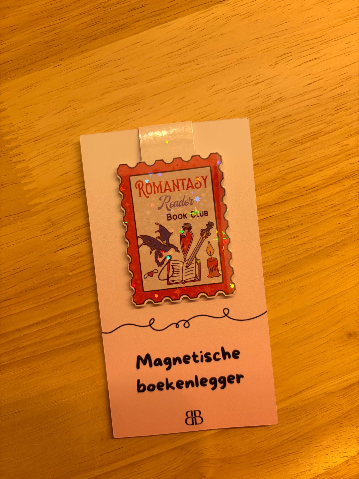 Romantasy stamp - magnetische boekenlegger