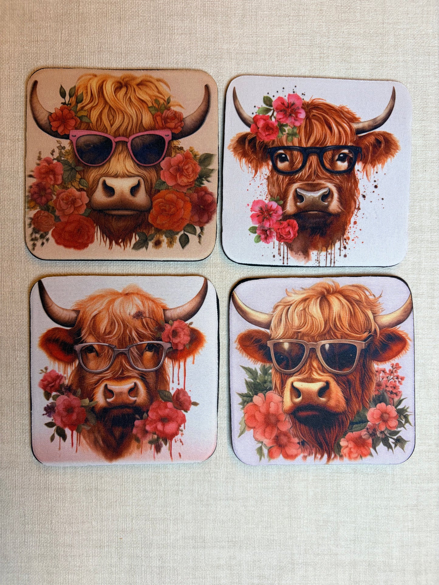 Highland Bloom Onderzetters