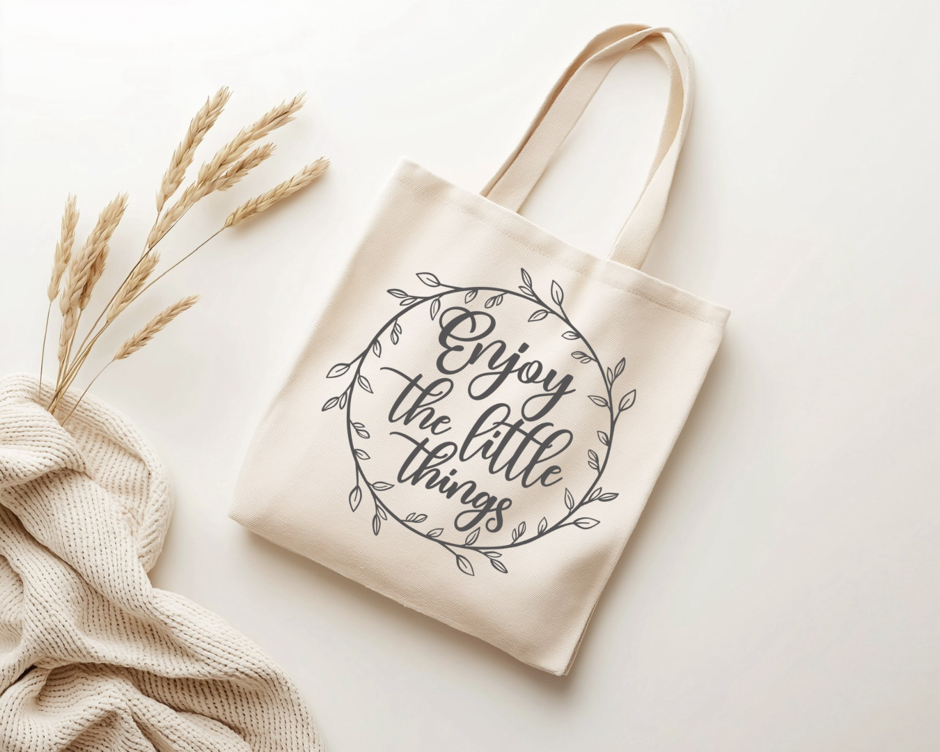 The little things tote bag