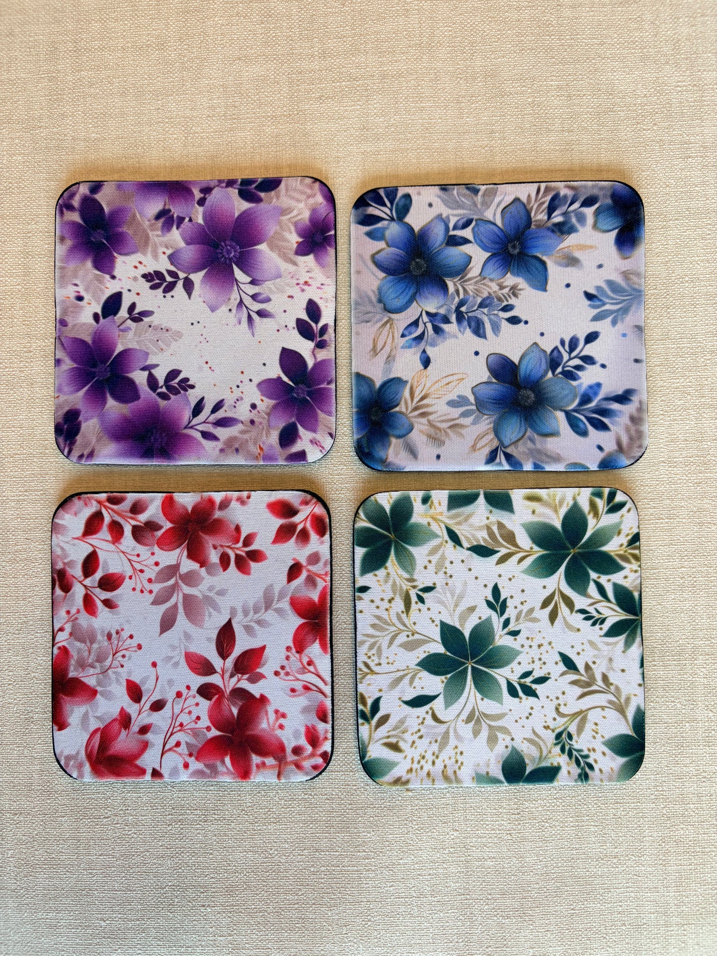 Floral Elegance onderzetter set