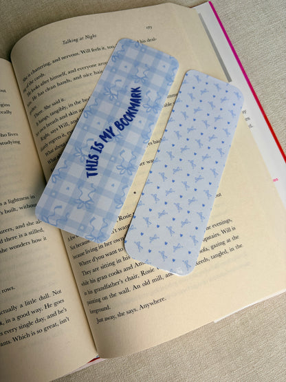 Blue Bookish Notes set