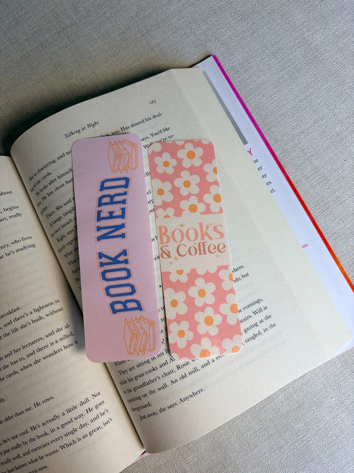 Peace love and books set